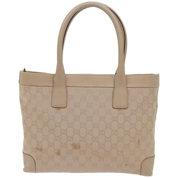 GUCCI GG Canvas Tote Bag Beige - Picture 3 of 16